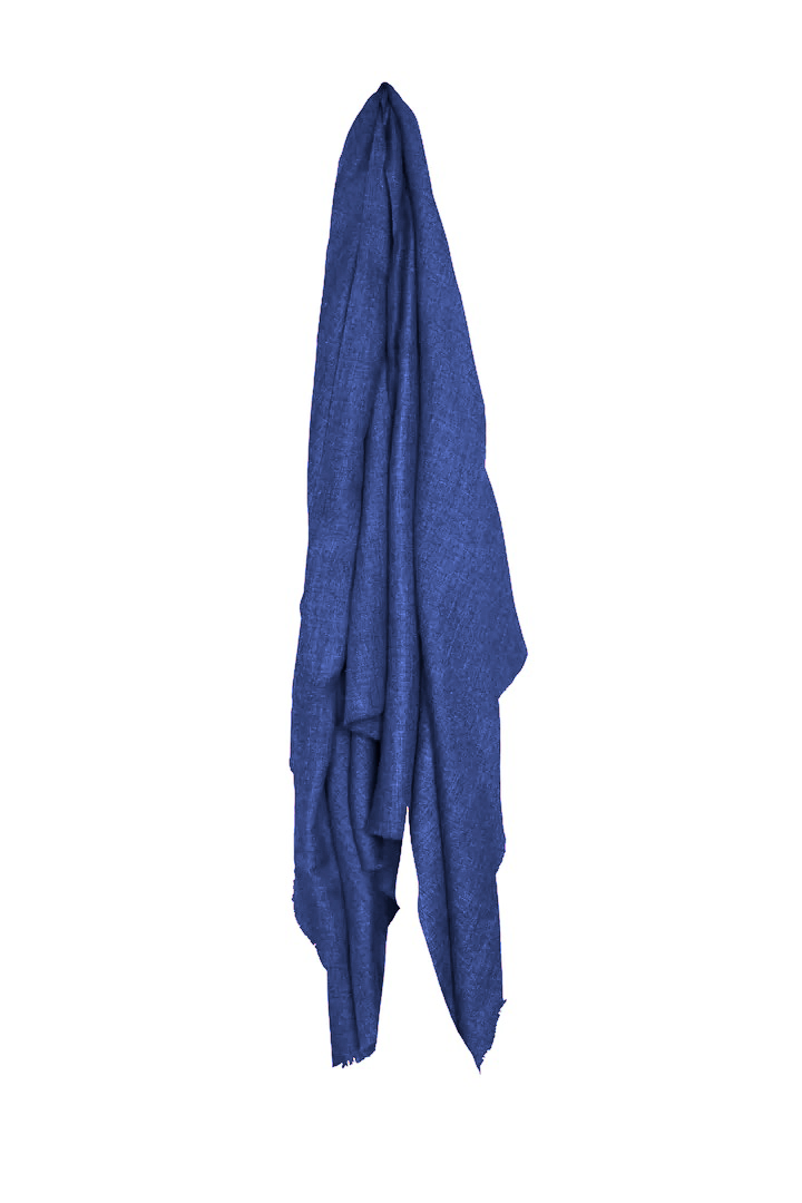 Classic Pashmina Shawl - Midnight Blue