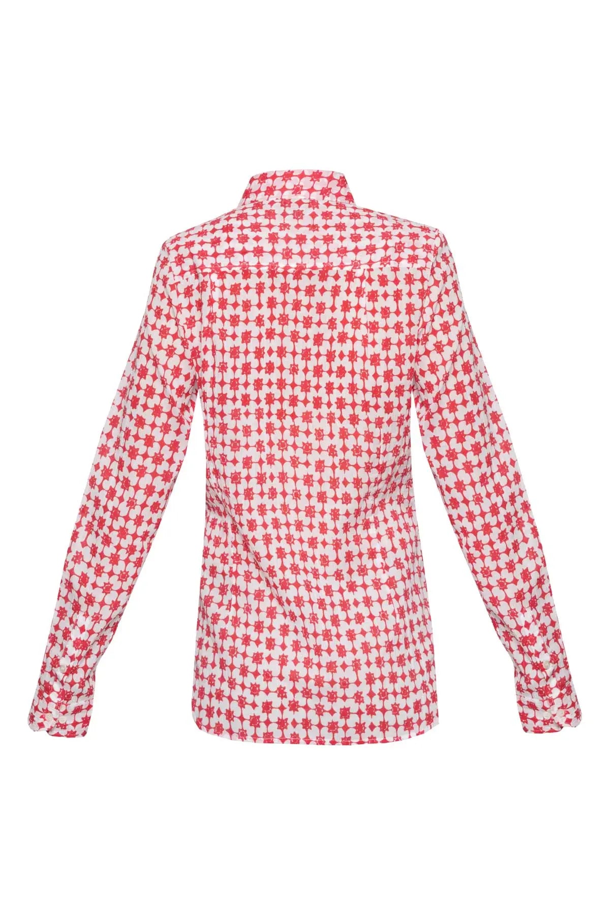 Women's Cotton Shirt - Red Star Debonnaire