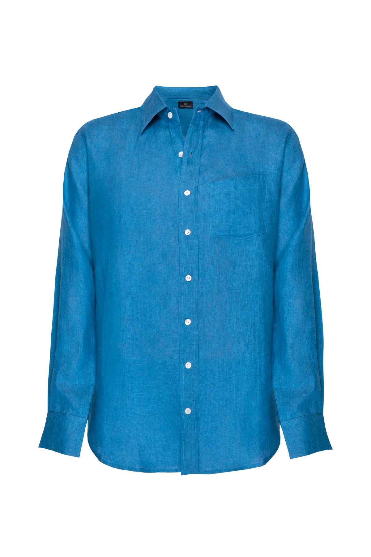 Classic Linen Shirt - Ocean Blue