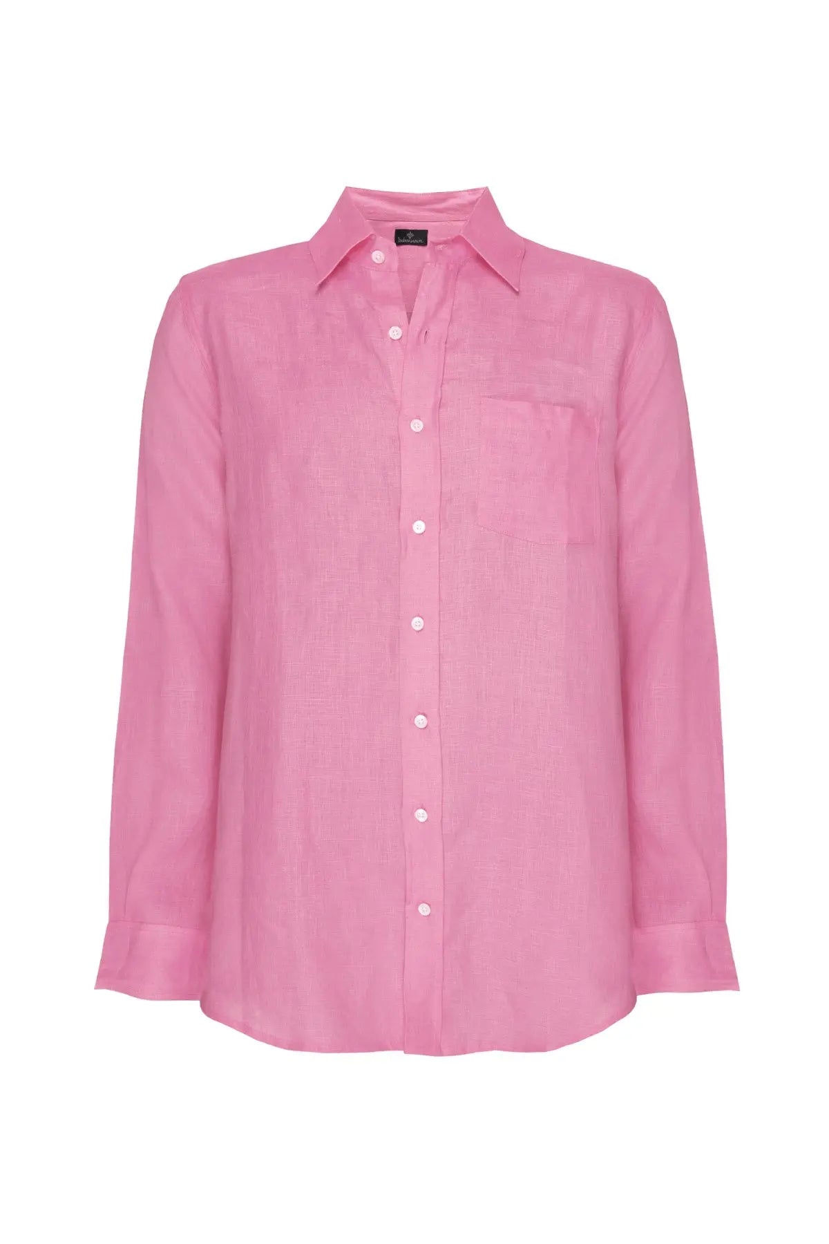 Classic Linen Shirt - Light Pink Debonnaire