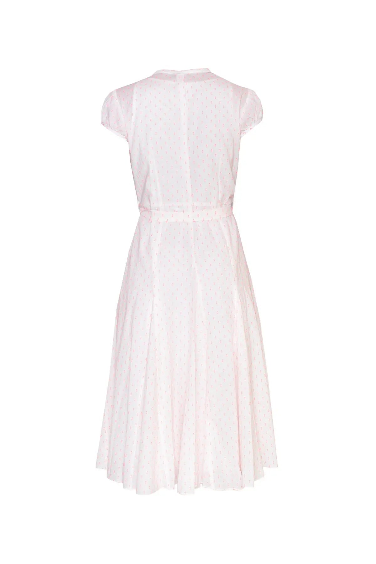 Cotton Bugesha Dress - Pink Polka Debonnaire