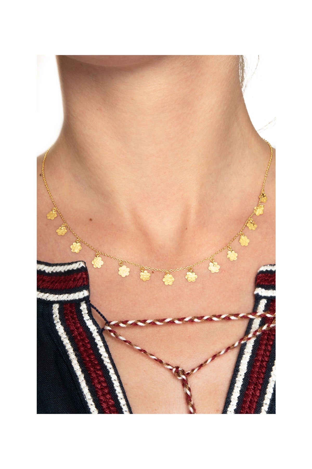 Marigold Garland Necklace - Fourteen