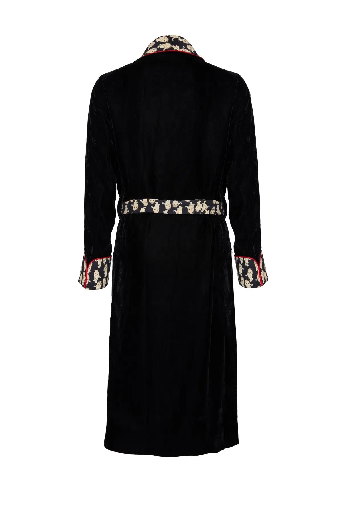 Velvet Panther Dressing Gown Debonnaire
