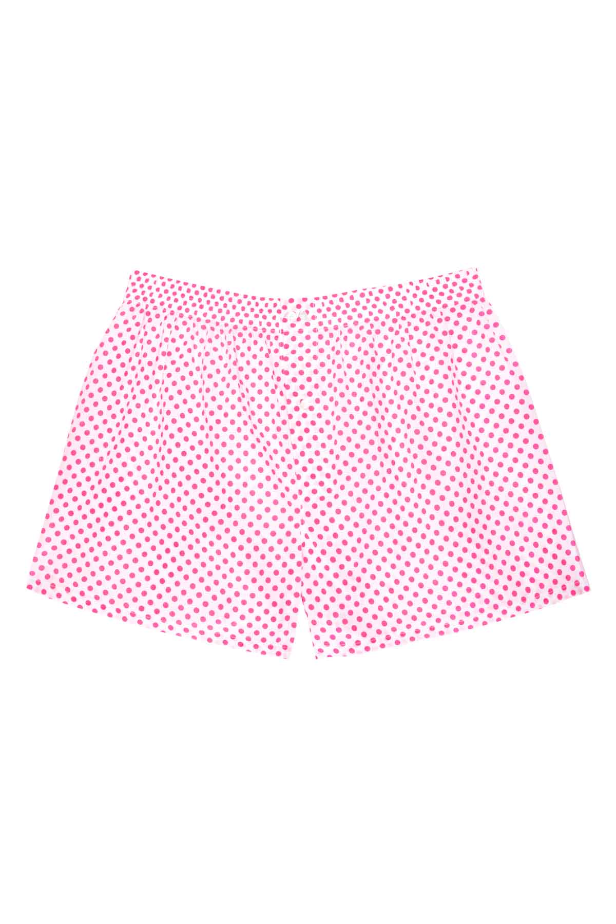 Men's Boxers - Large Pink Polka Dots