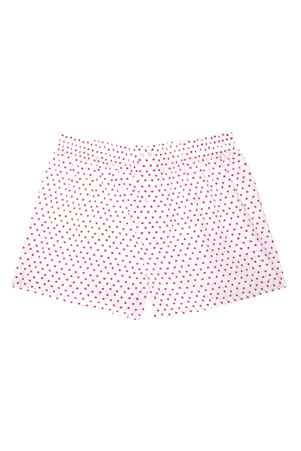 Men's Boxers - Small Red Hearts