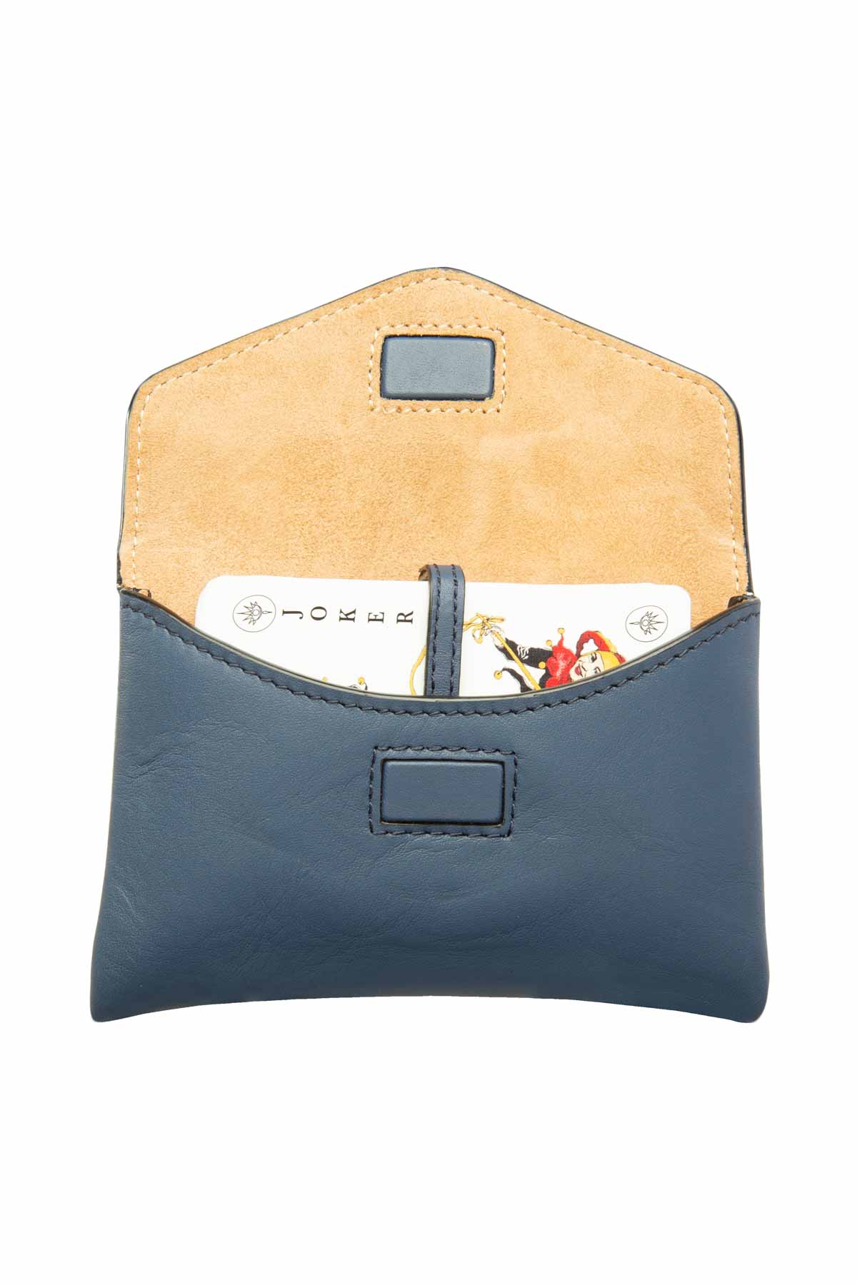 Leather Card Set - Blue