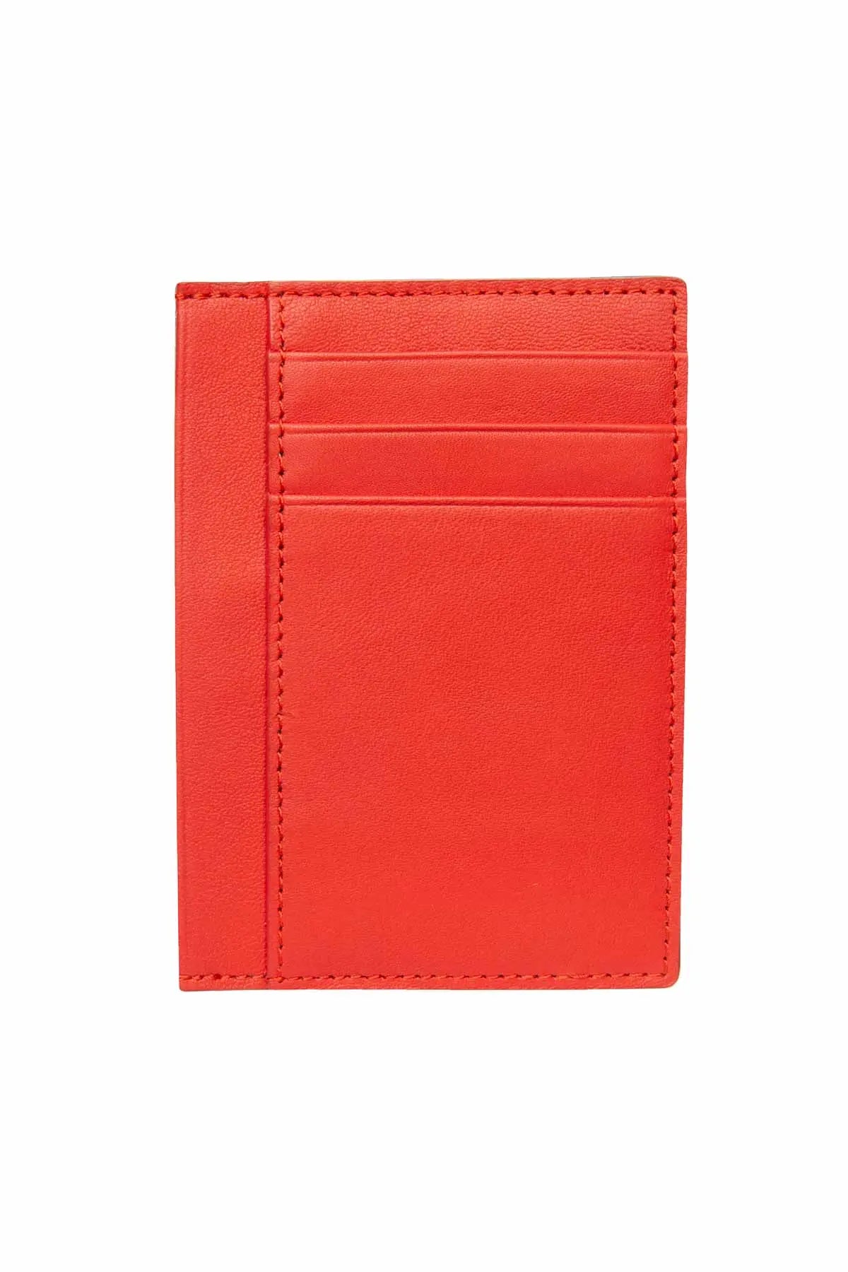 Men's Card Holder - Red Debonnaire