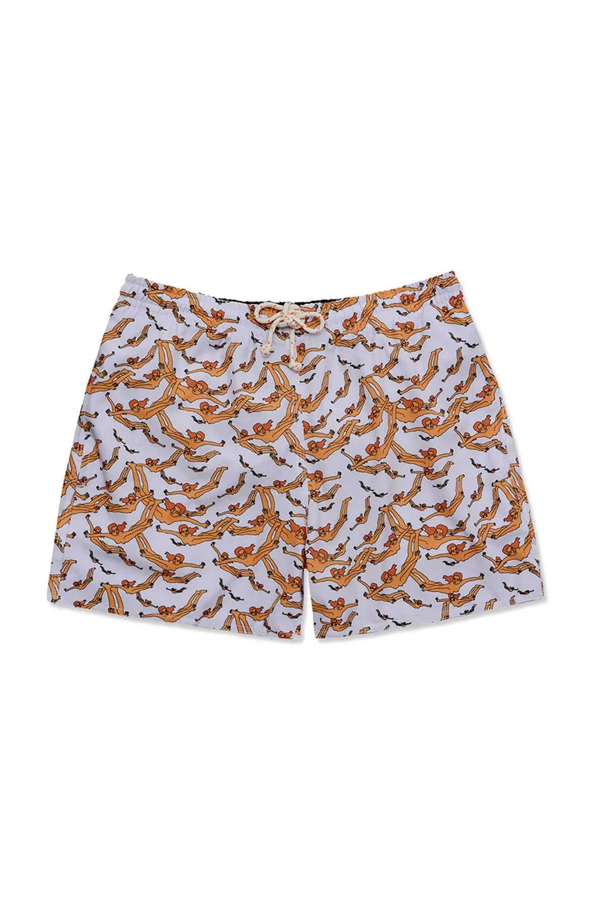 Men's Swimming Trunks - Golden Shower Yellow Parioca