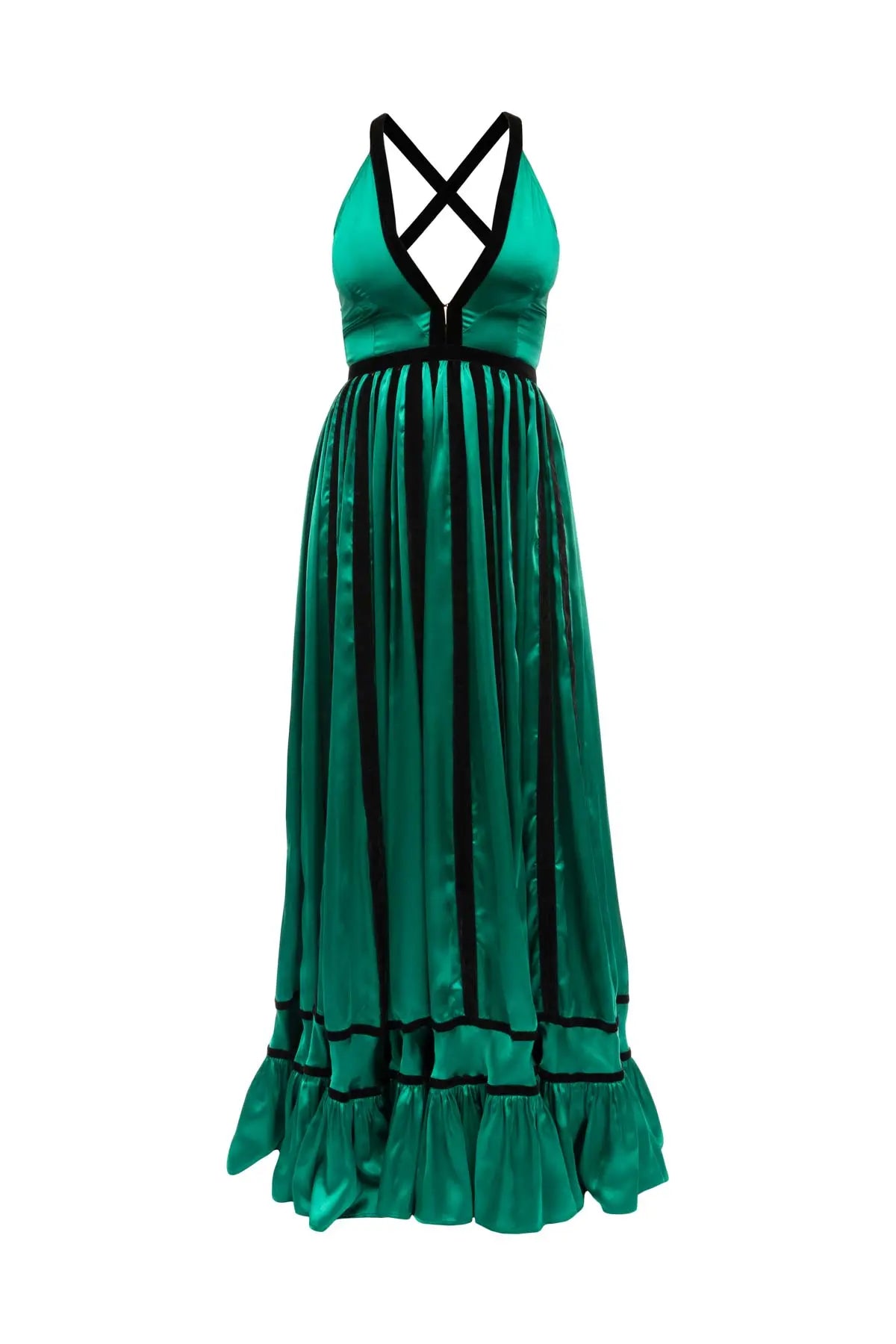 Electra Dress - Green Debonnaire