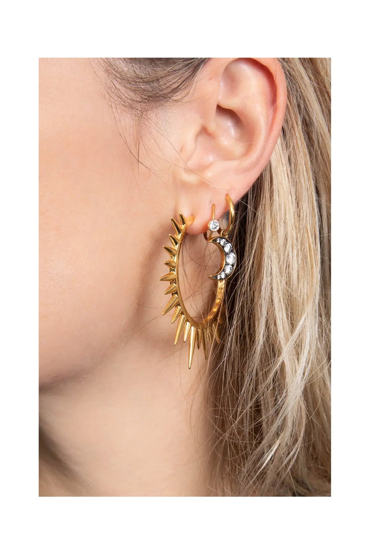 Sundance Hoop Earrings XL Sophie Lis