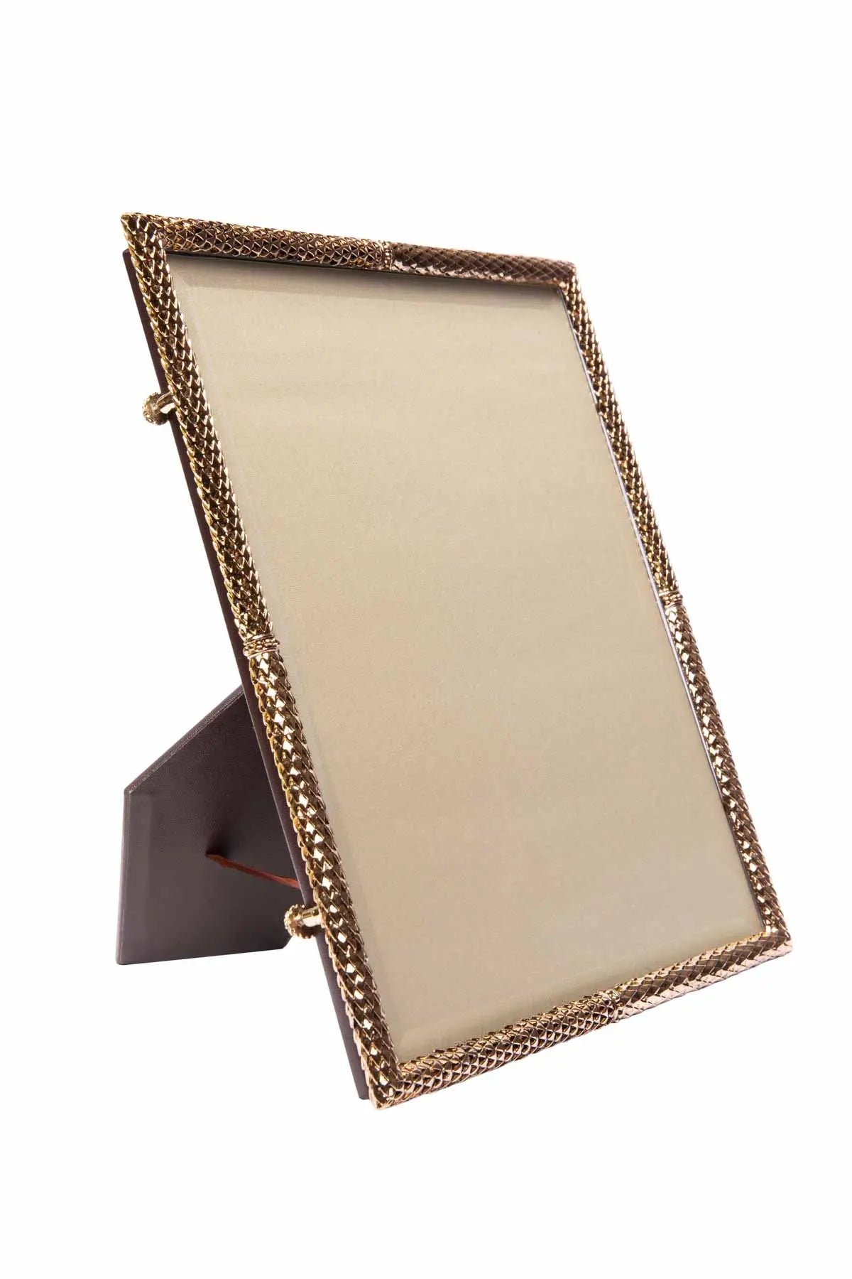 Frame with Scales - Gold Medium L'Objet