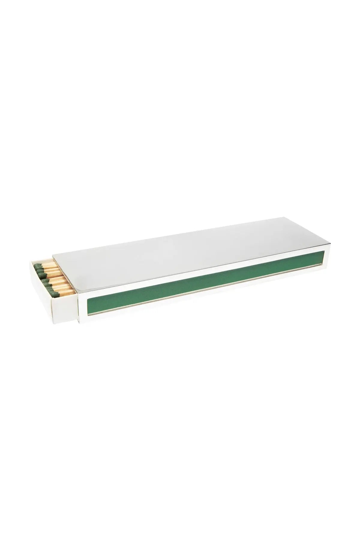 Silver Match Box - Long Debonnaire