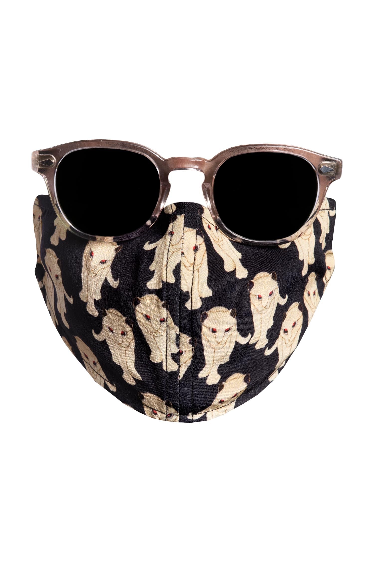 Silk Face Mask - Panther