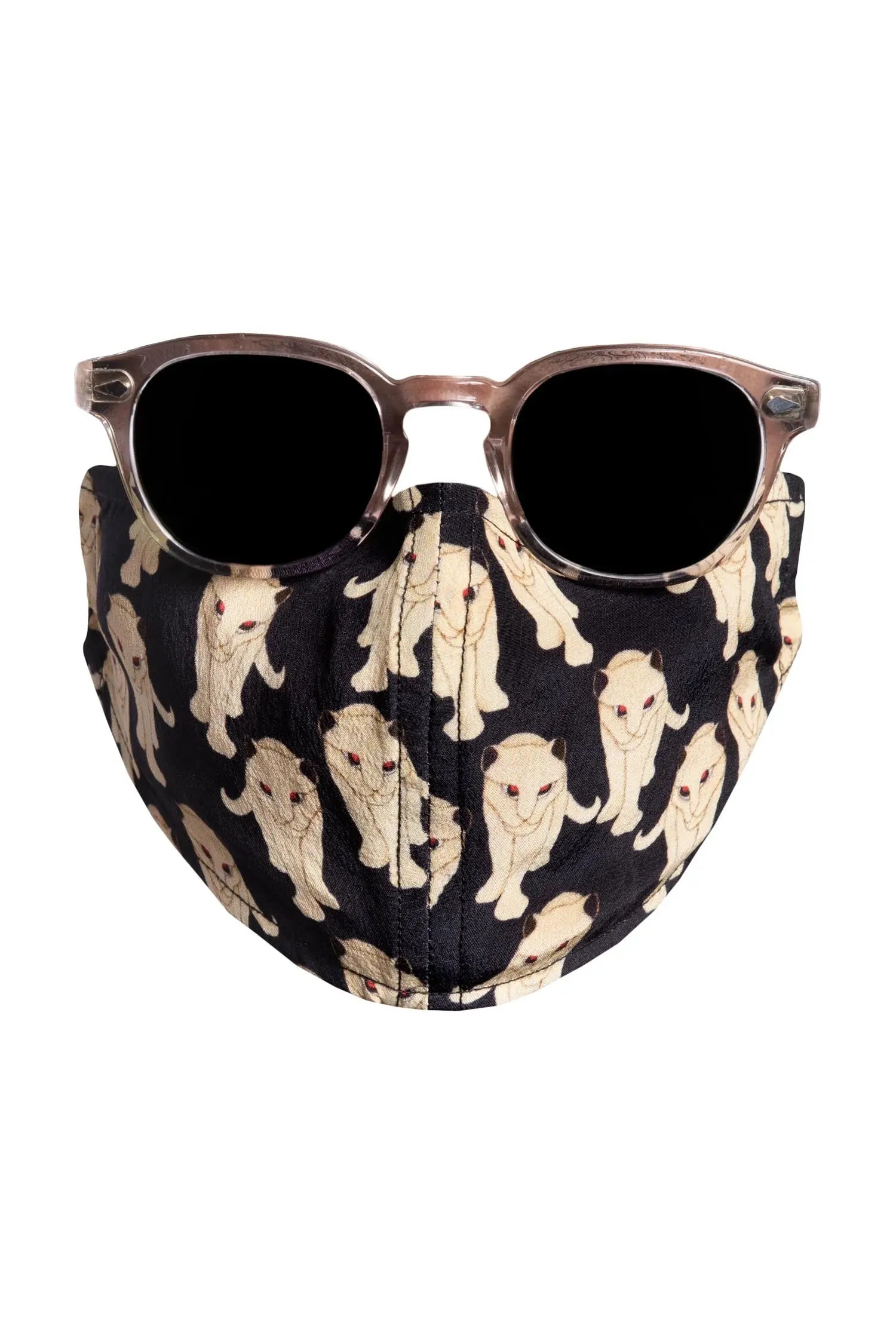 Silk Face Mask - Panther Debonnaire