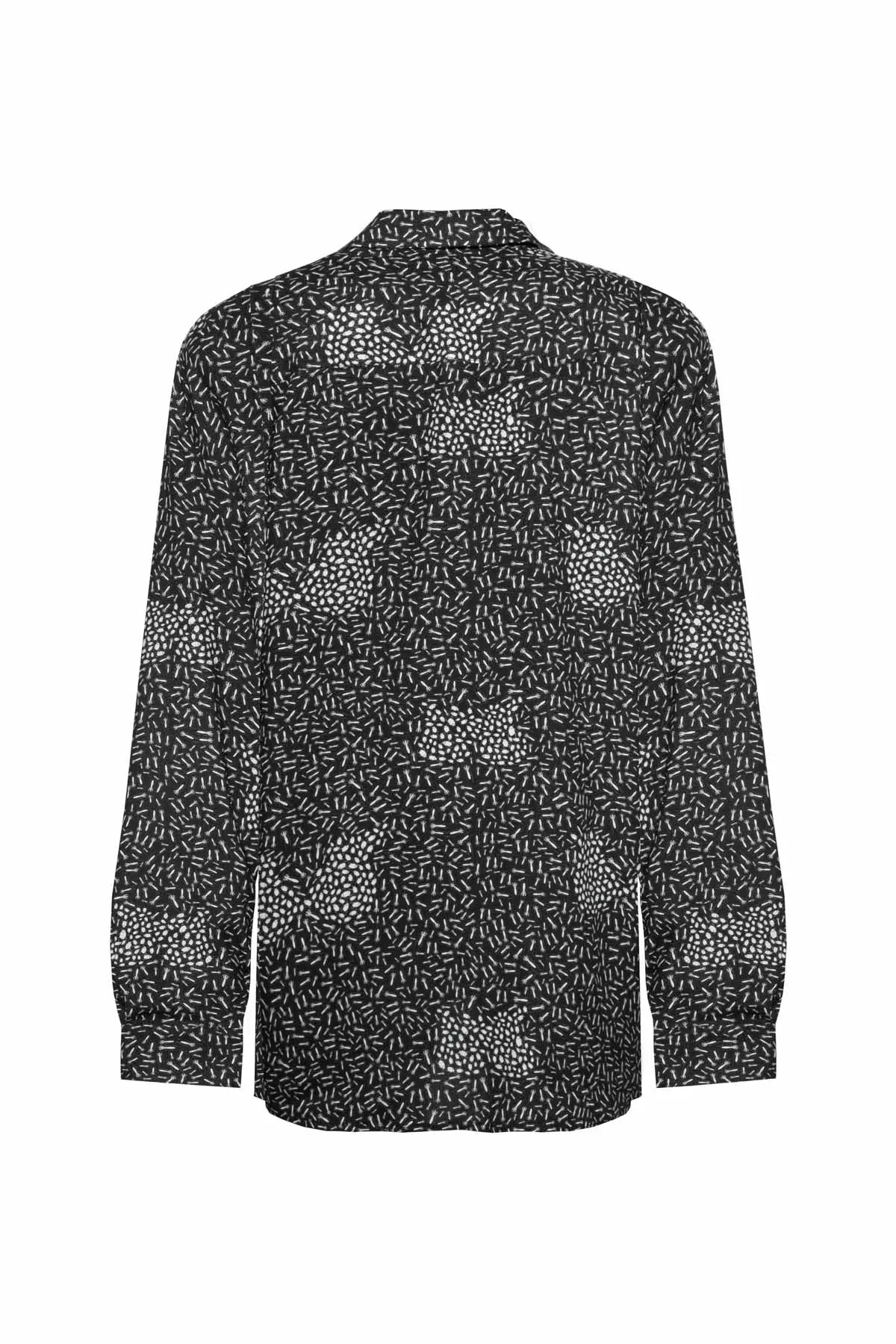 Men's Shirt - Colourblind Print (Black & White) Parioca