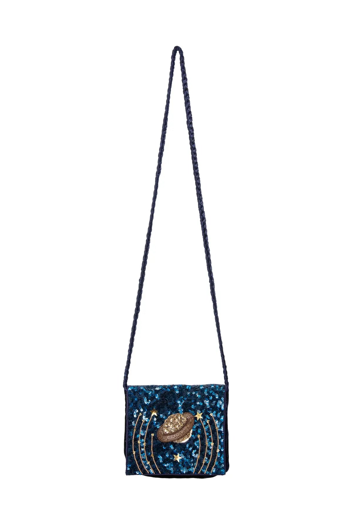 Velvet Planet Bag - Blue Olivia Dar