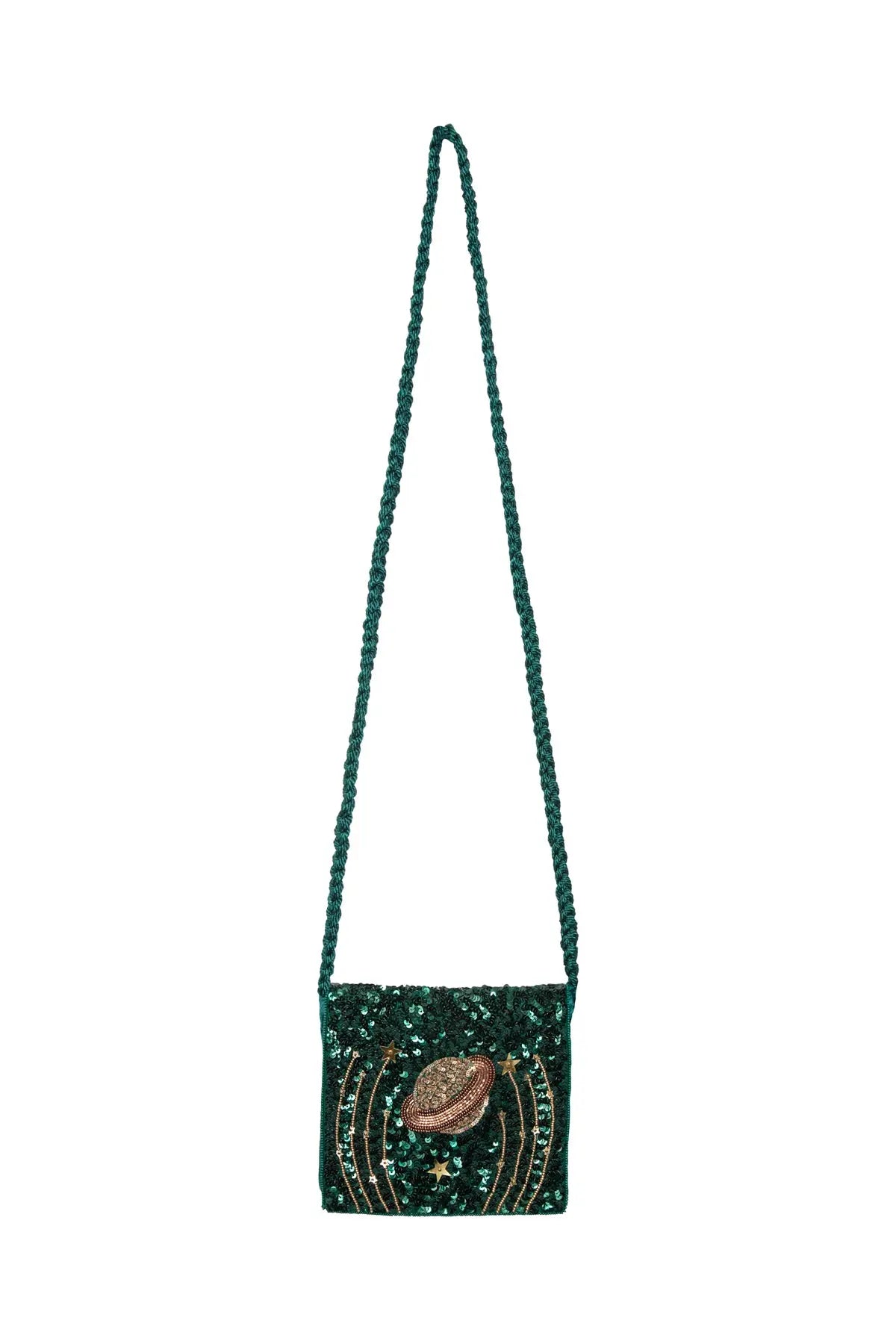 Velvet Planet Bag - Green Olivia Dar