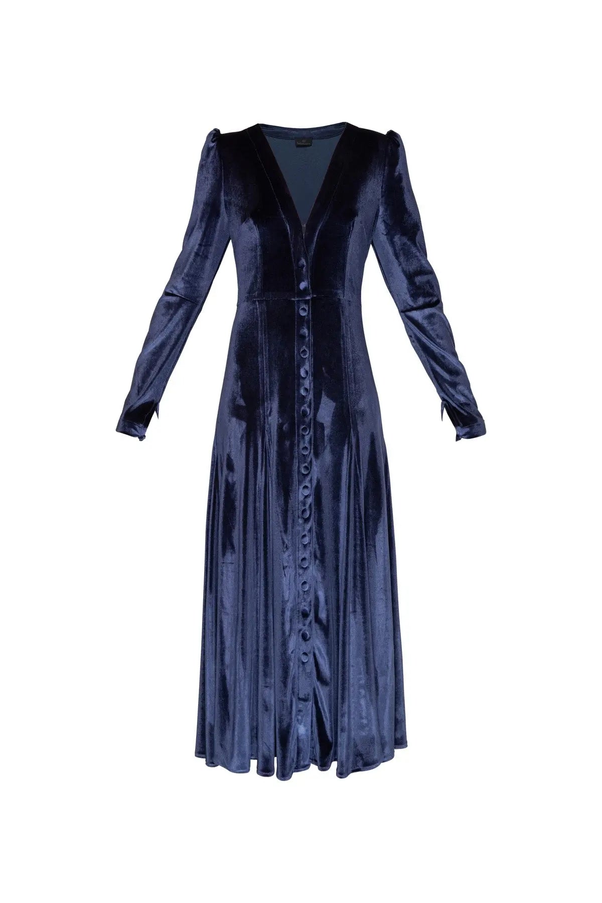 Jemima Velvet Dress - Navy Debonnaire