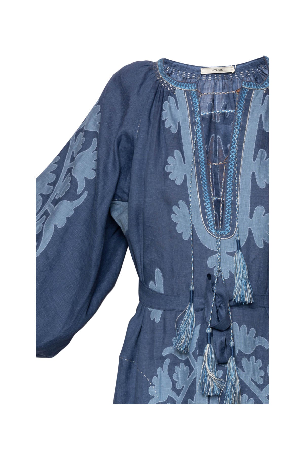 Shalimar Dress - Cobalt & Blue