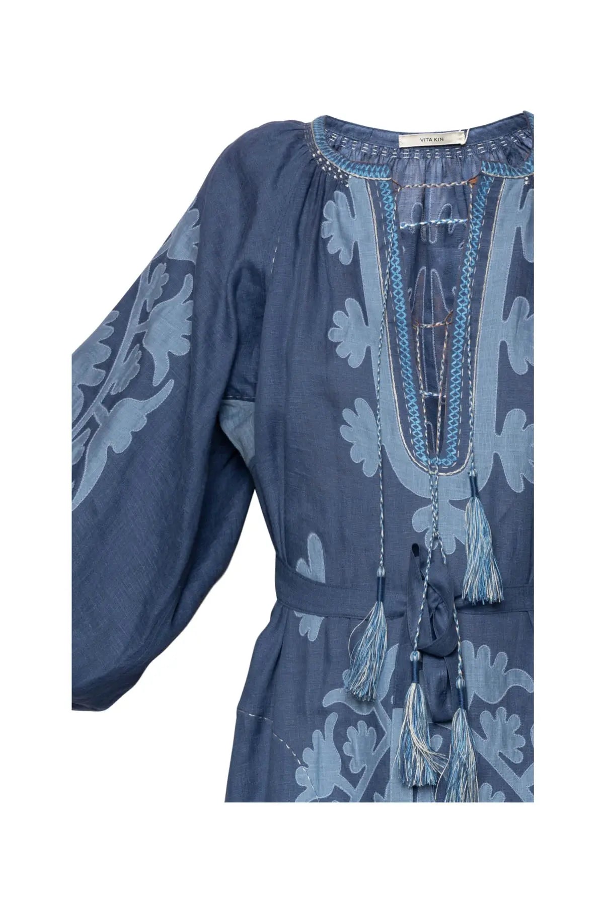 Shalimar Dress - Cobalt & Blue Vita Kin