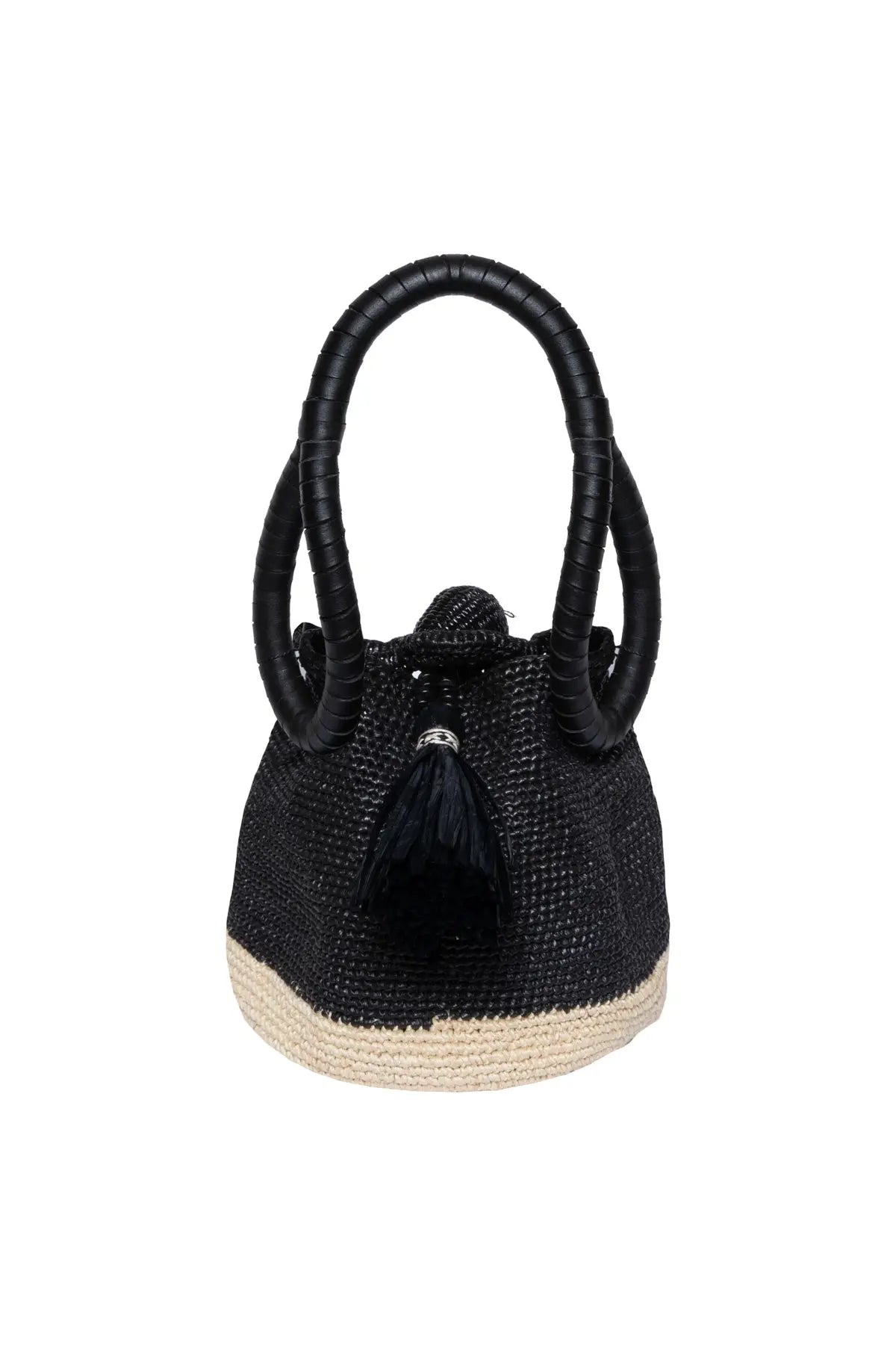 Mini Nightiming Bag - Black & Ecru Johanna Ortiz