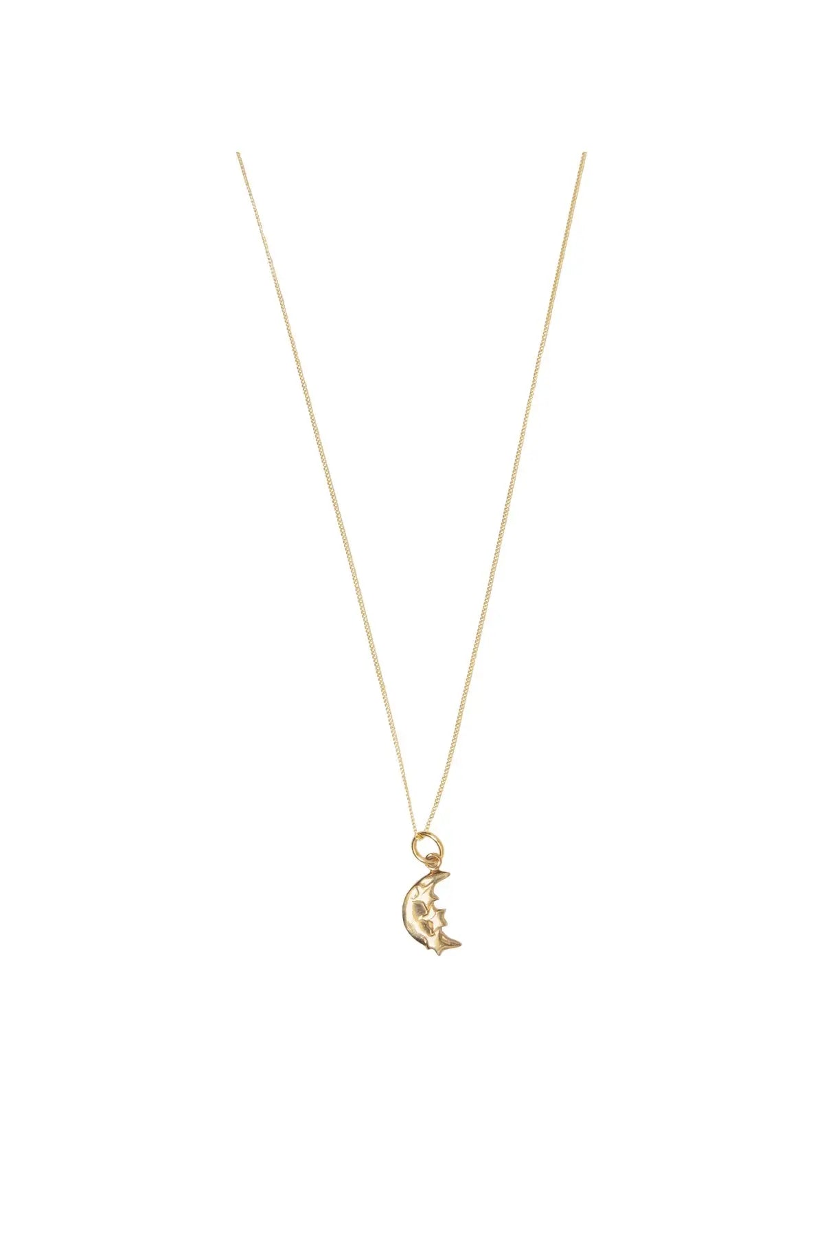 Moon & Star Pendant Necklace Tara Turner