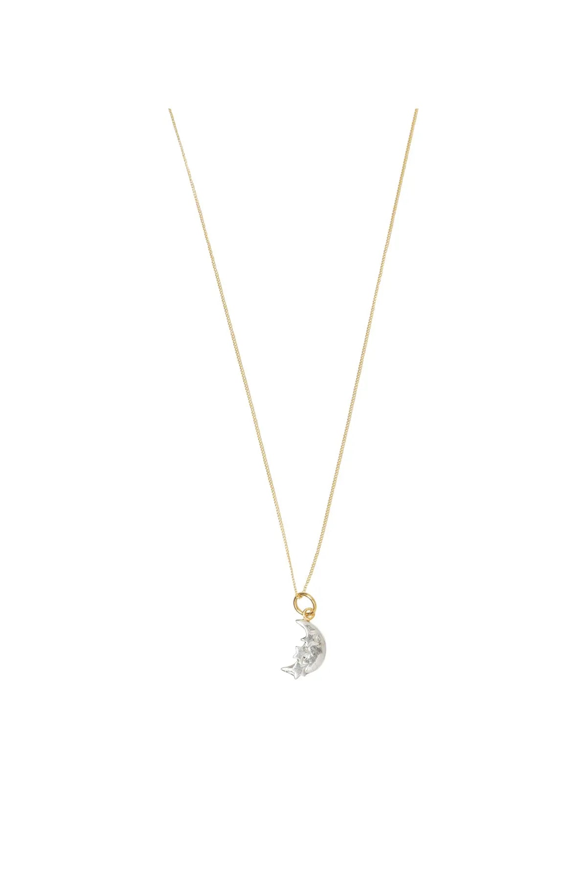 Moon & Star Pendant Necklace Tara Turner