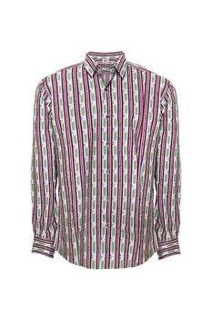 Ikat Print Men's Shirt