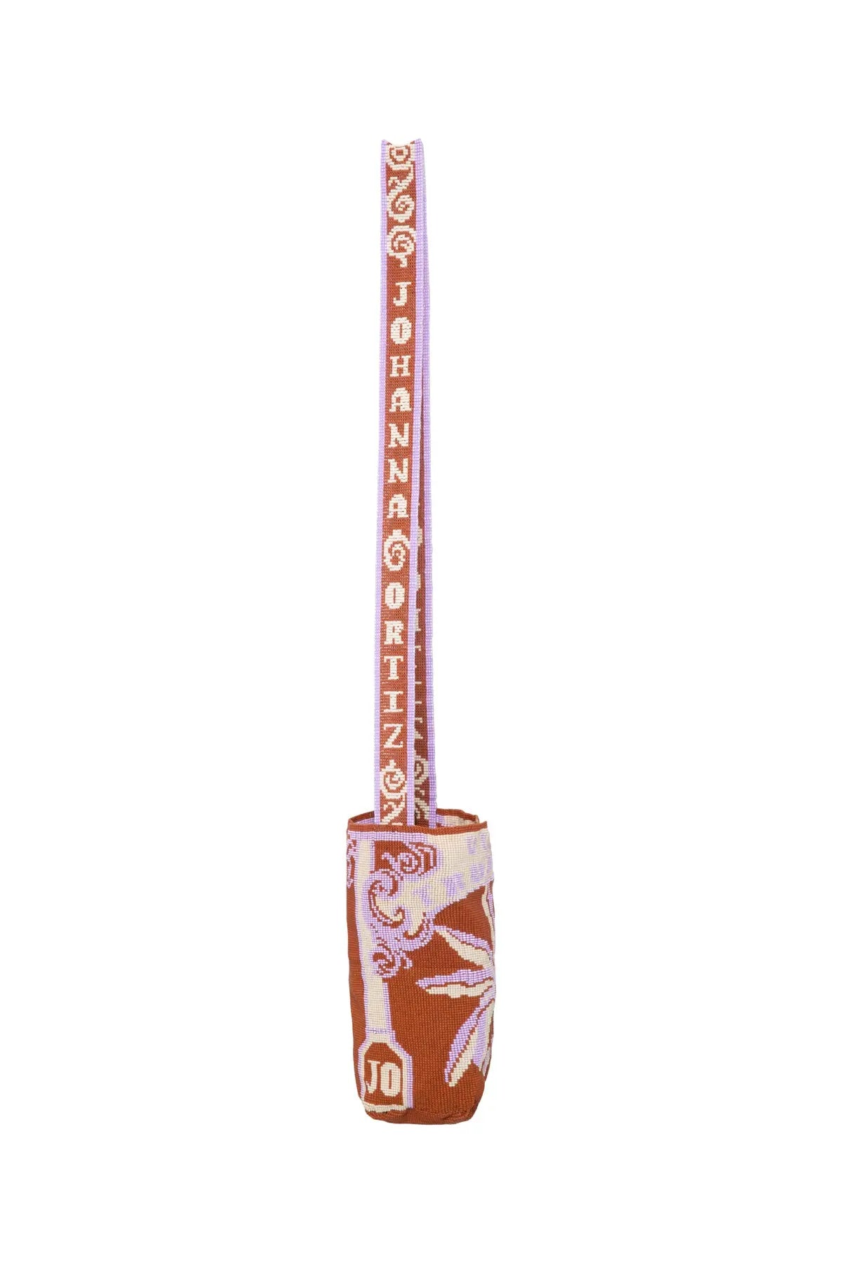 Beaded Vida Tropical Mochila - Chai & Lavender Johanna Ortiz
