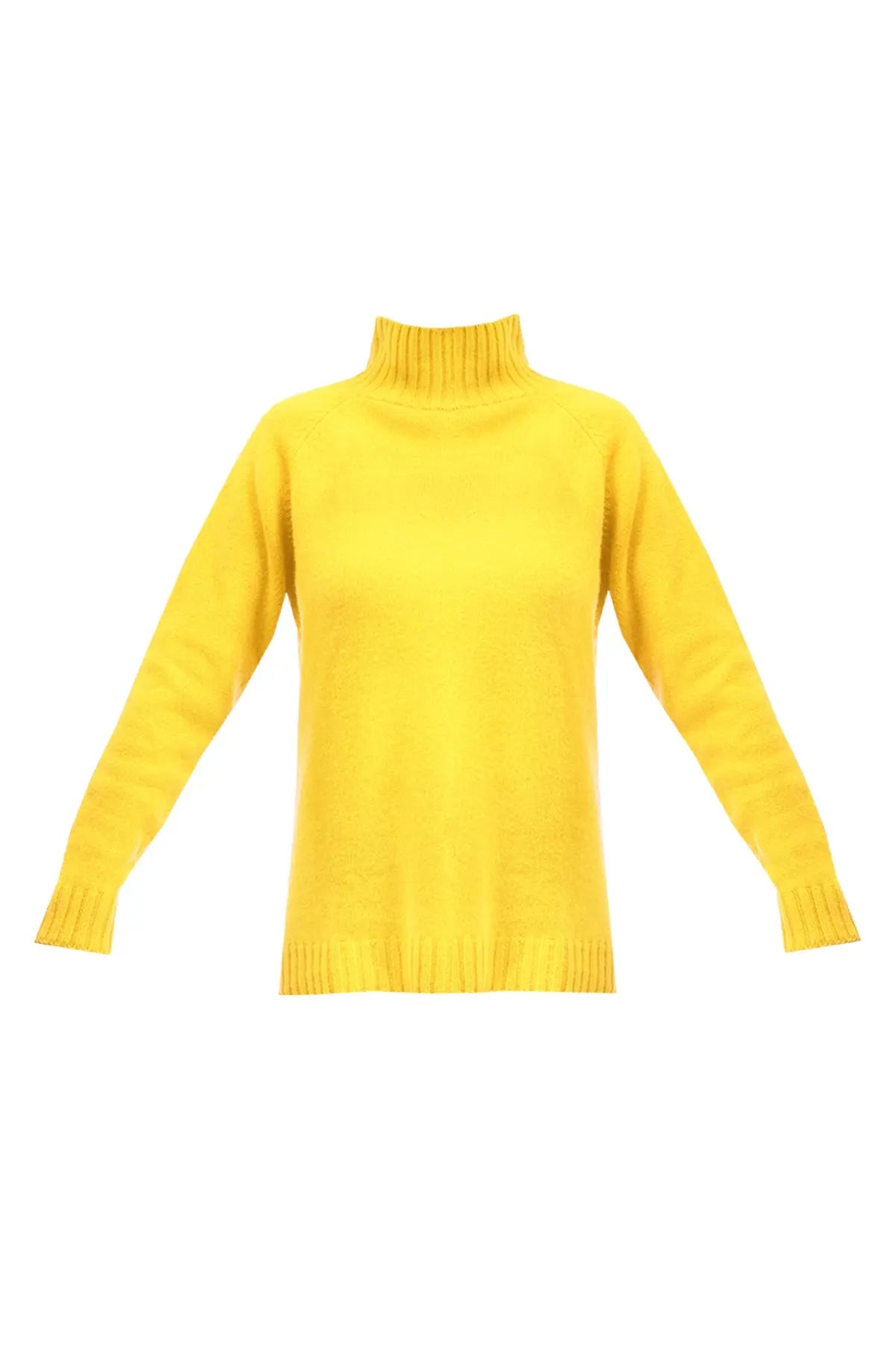 Highland Turtleneck - New Yellow The Elder Statesman