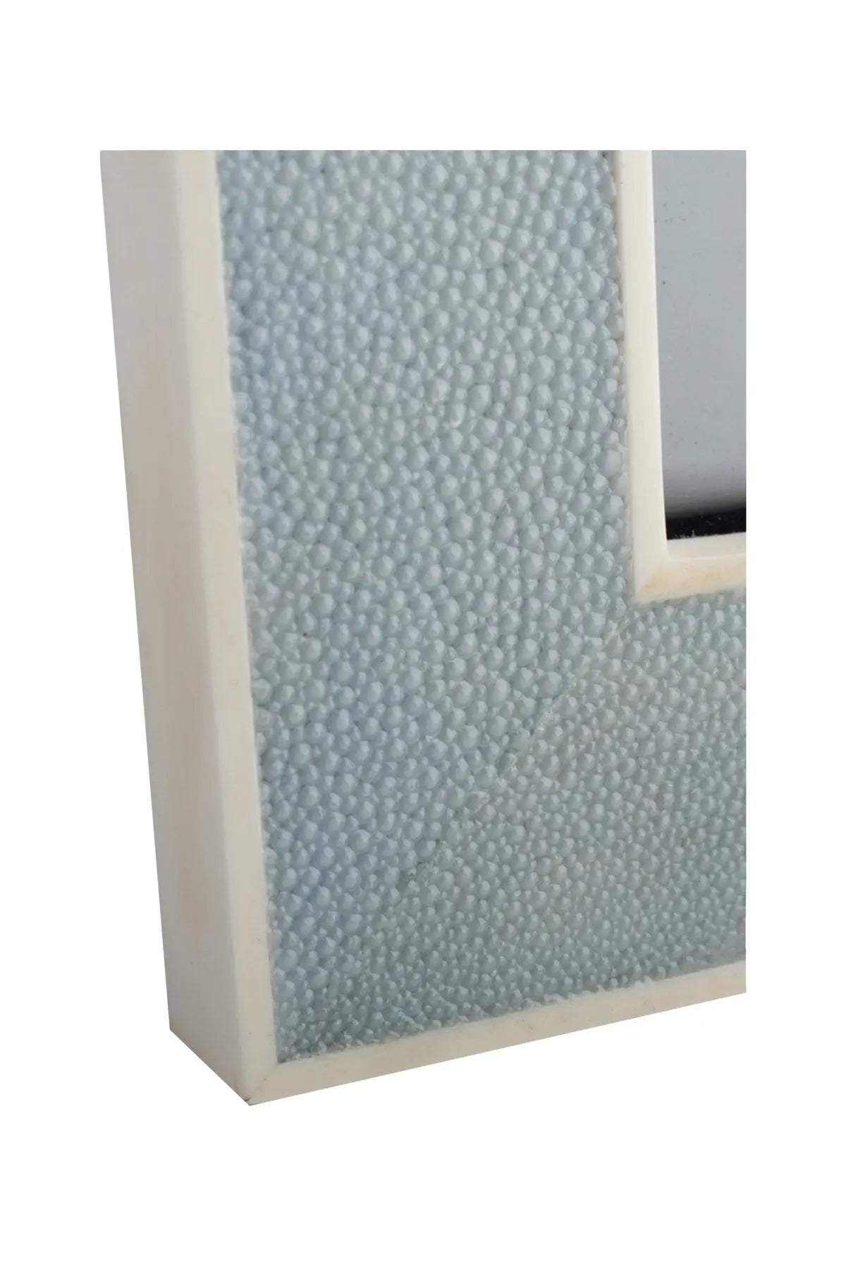 Hepburn Shagreen Frame - China Blue/Medium Objet Luxe
