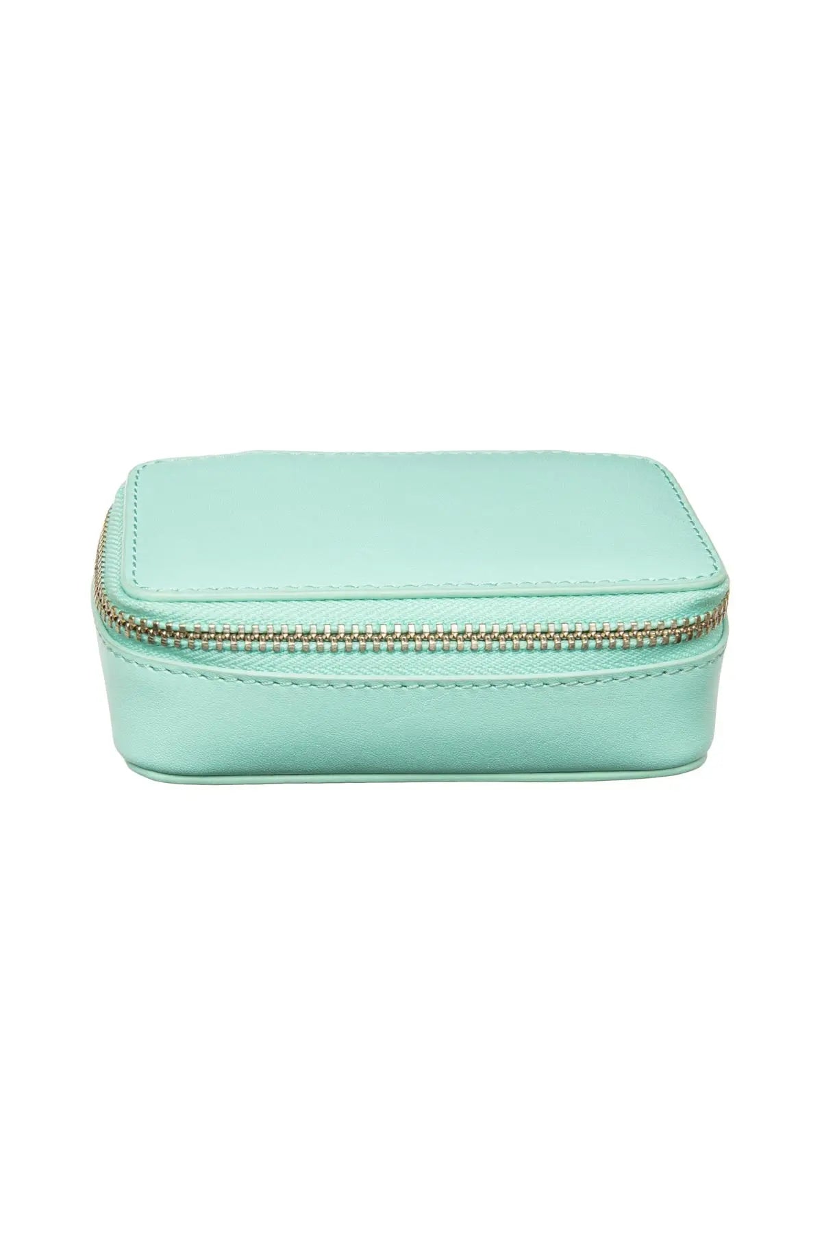 Leather Jewellery Case - Tiffany Blue Debonnaire Store