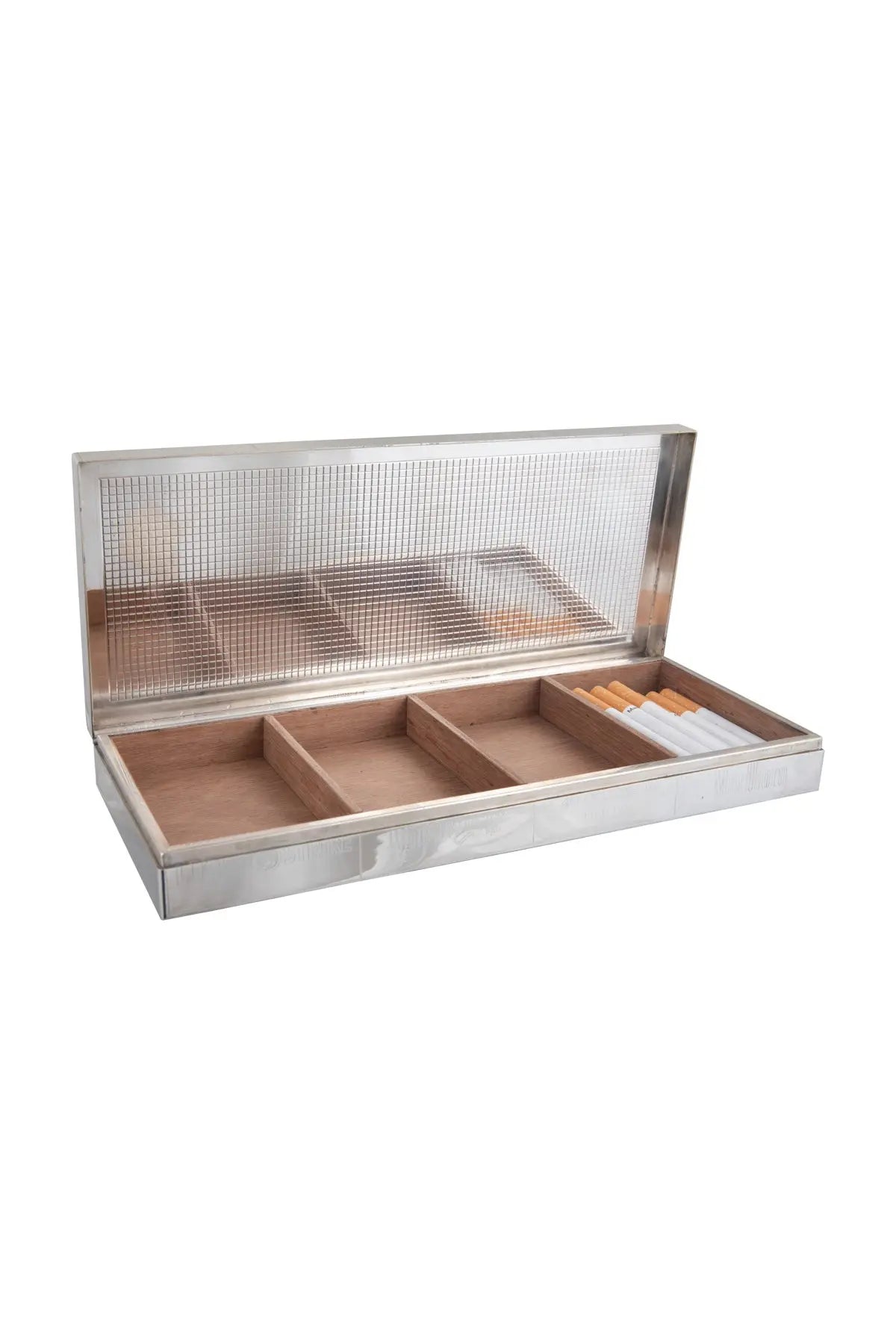 Silver Cigarette Box Debonnaire