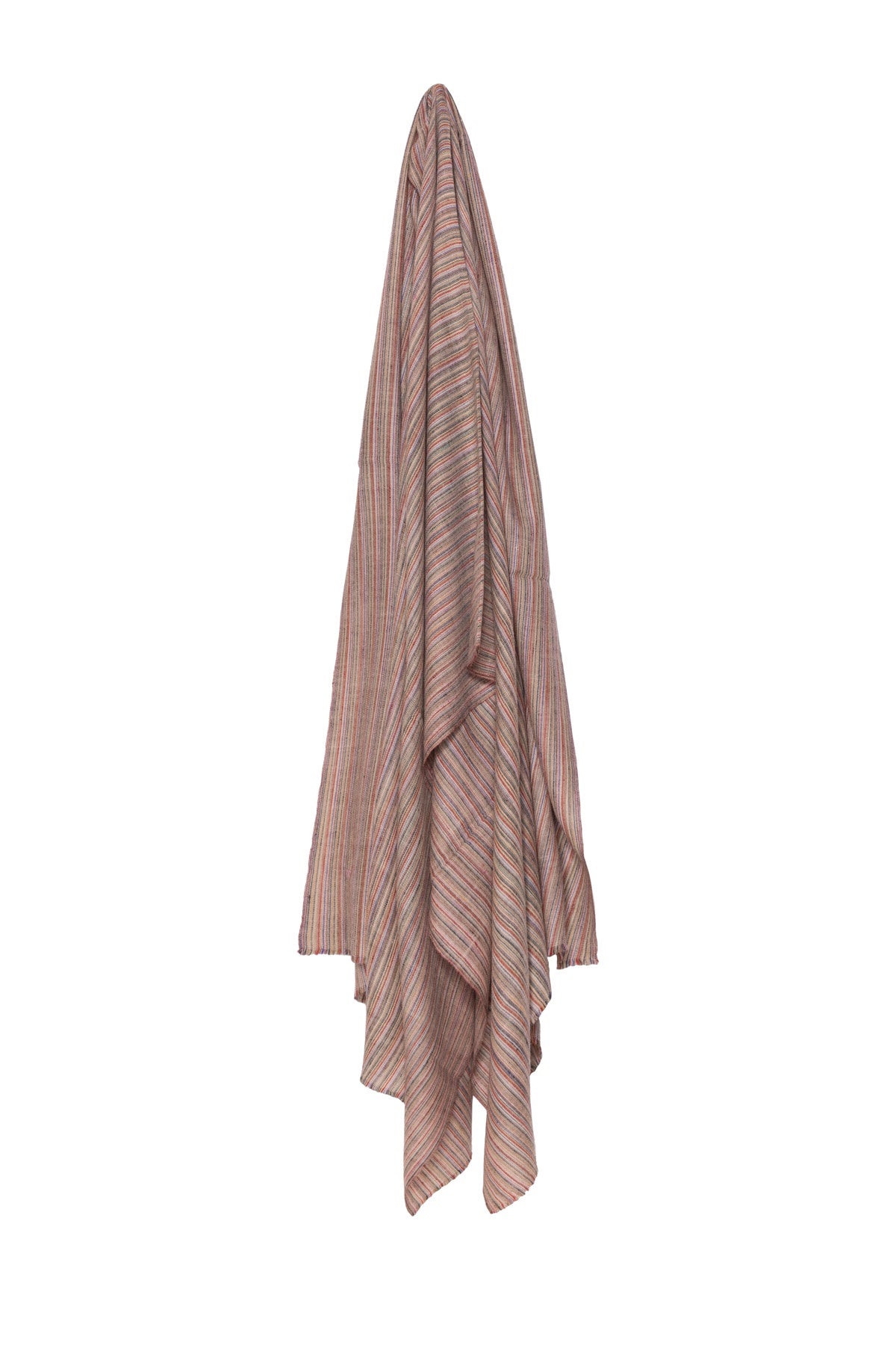 Multi Stripe Pashmina Shawl - The Shore