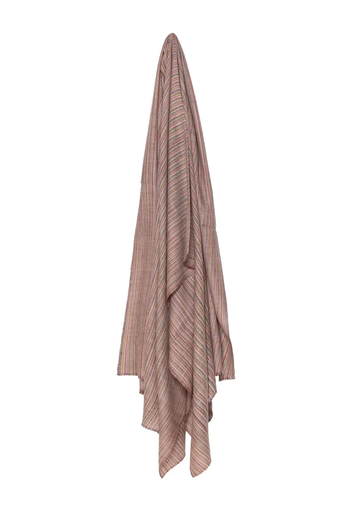Multi Stripe Pashmina Shawl - The Shore Debonnaire