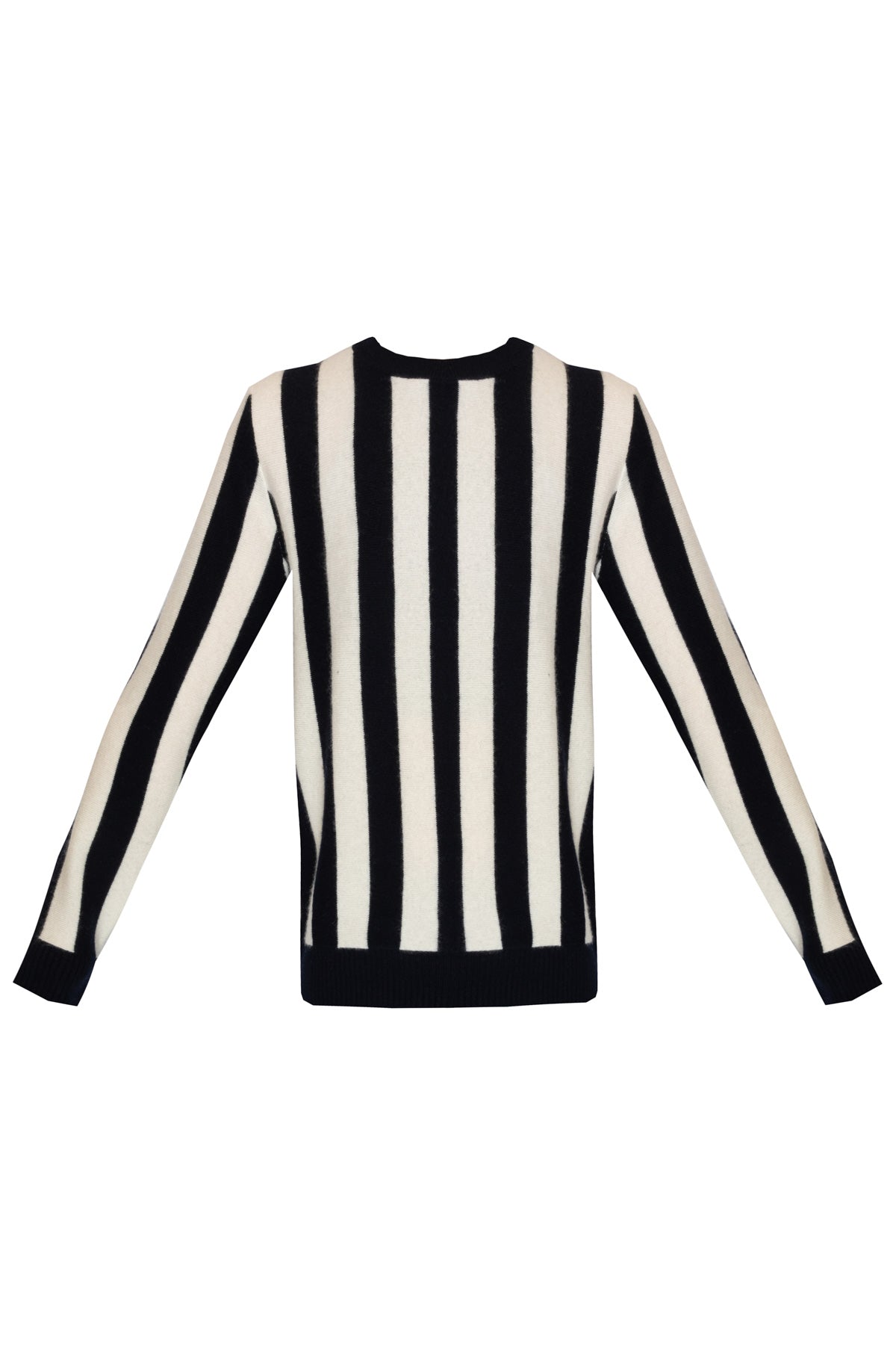 Carinae Black & White Stripe Jumper