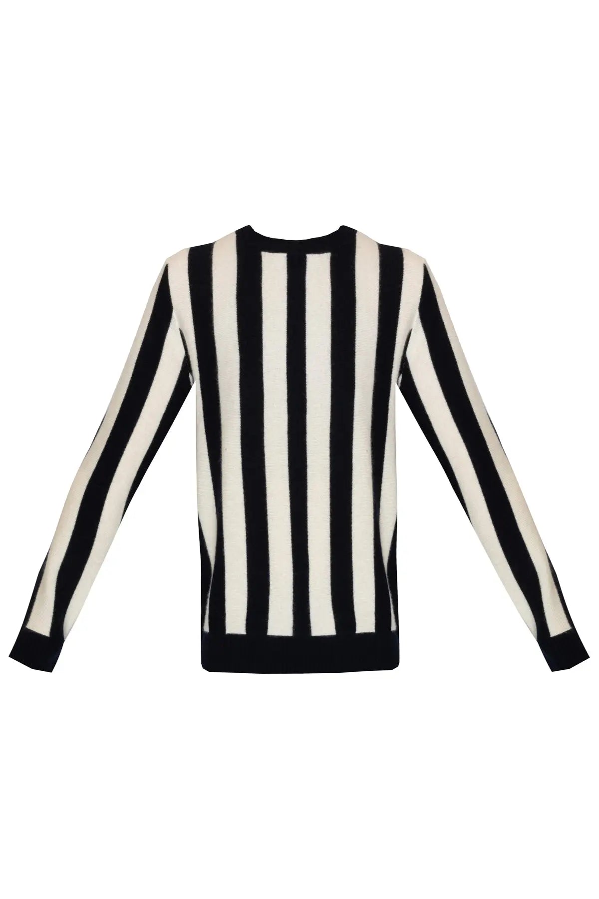 Carinae Black & White Stripe Jumper Madeleine Thompson