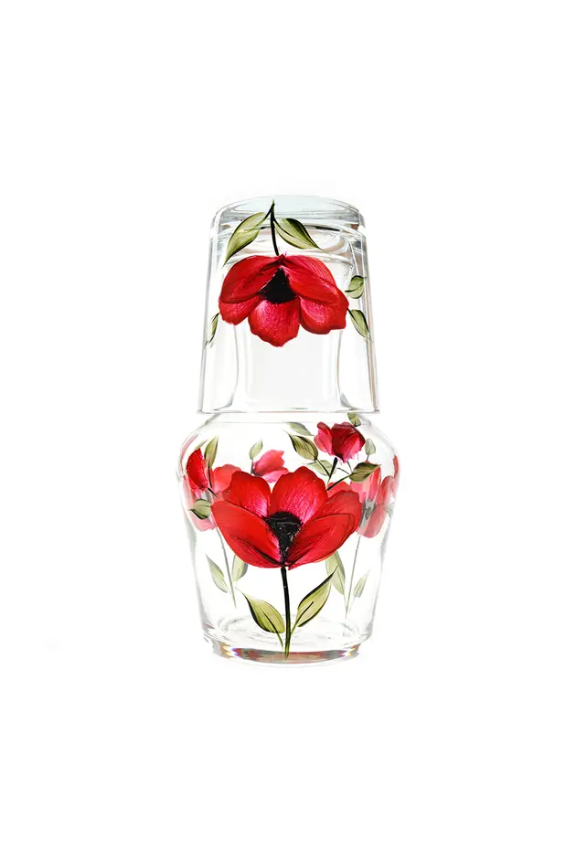 Poppy Carafe & Tumbler Petra Palumbo