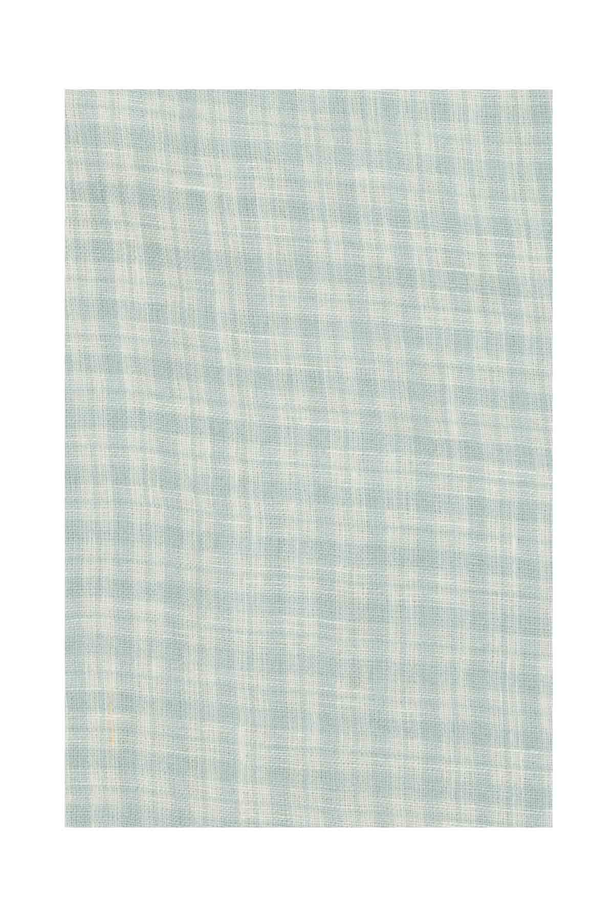Florence Linen Dress - Blue Plaid