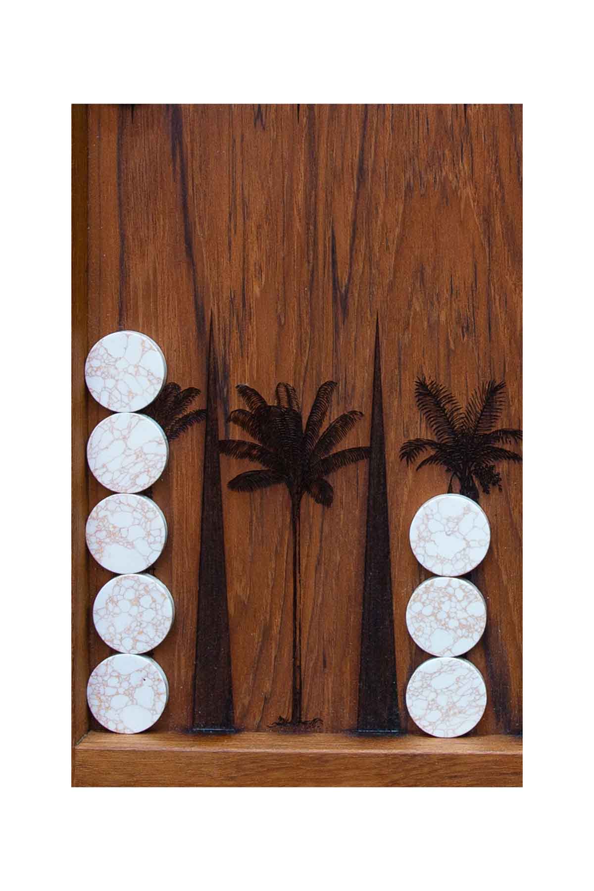 Beach Backgammon Board Alexandra Llewellyn