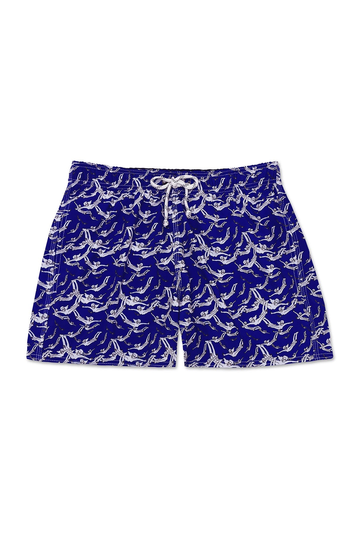 Men's Swimming Trunks - Blue Golden Showers