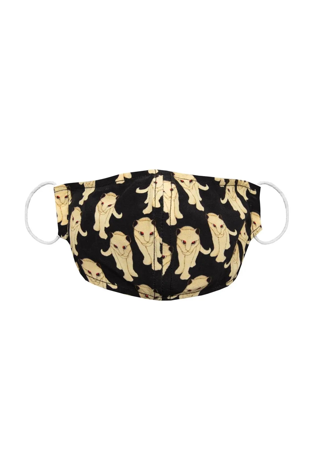 Silk Face Mask - Panther Debonnaire