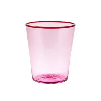 Limited Edition Rose Glass Ruby & Gold Dust Giberto