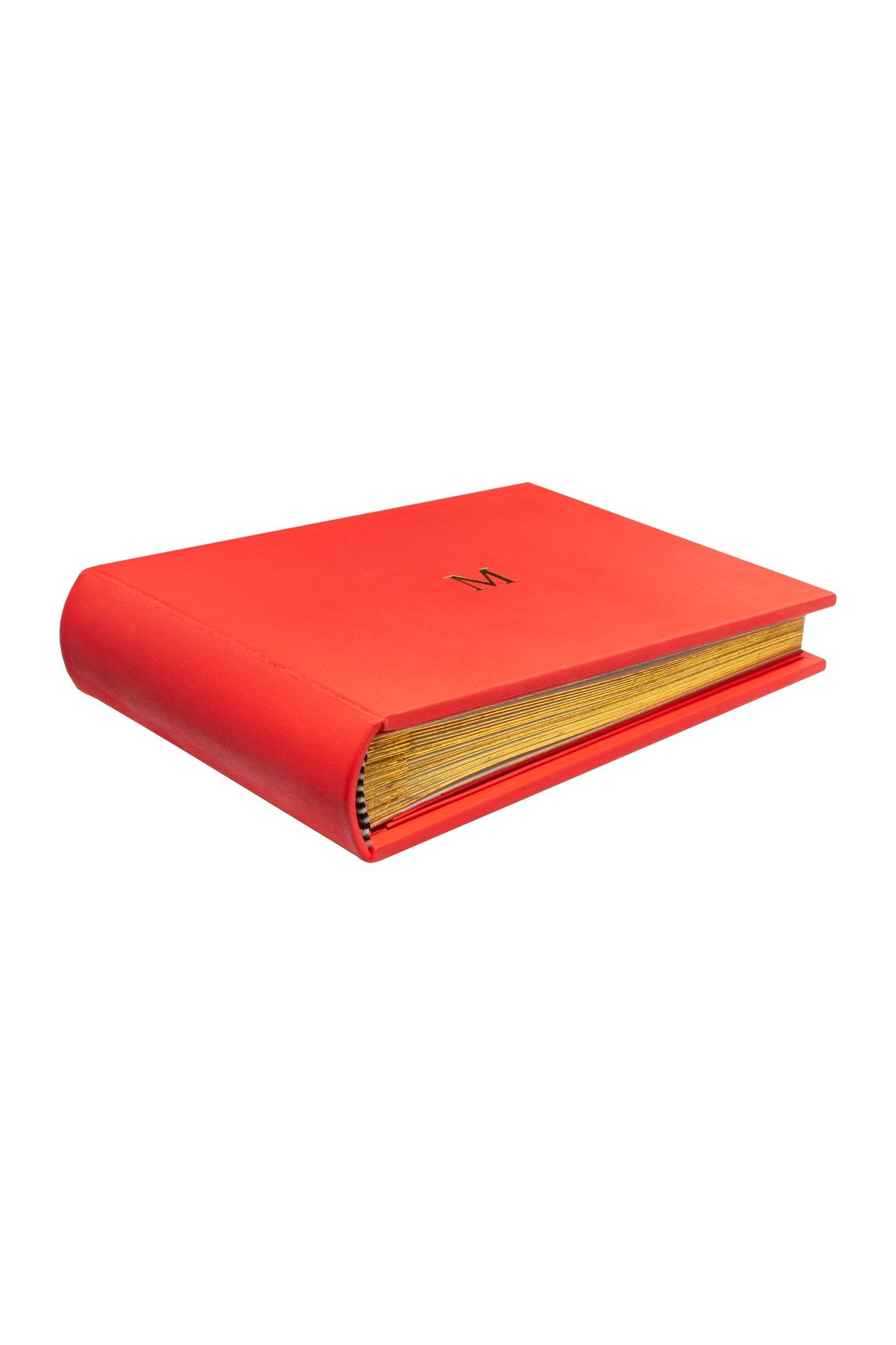 Leather Photo Album - Coral