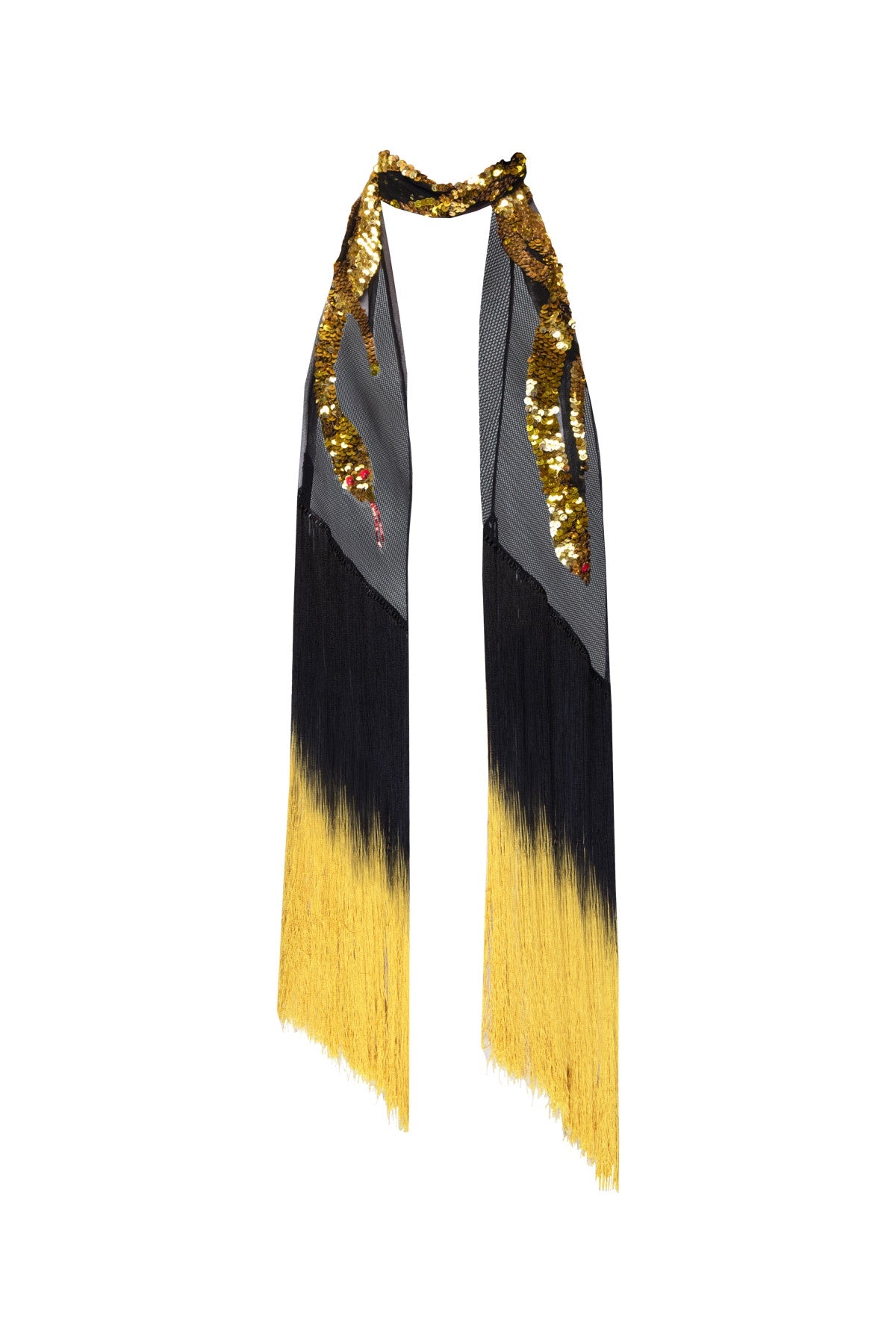 Snake Sequin Scarf