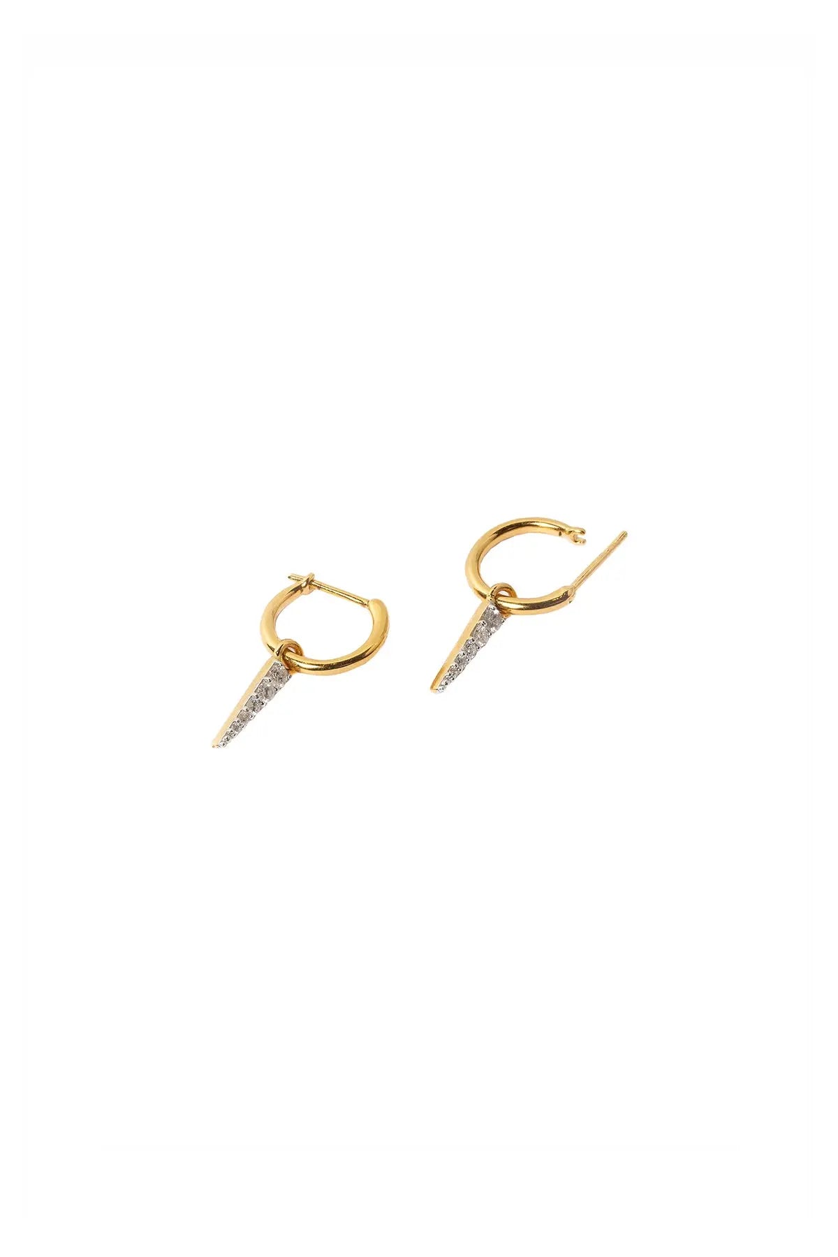 Spike Hoops Earrings Sophie Lis