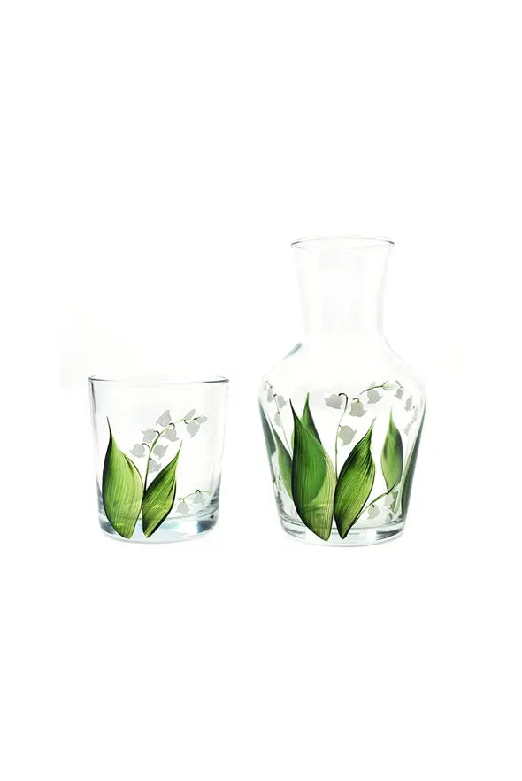 Lily of The Valley Carafe & Tumbler Petra Palumbo