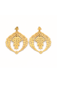 Gold Ottoman Earrings