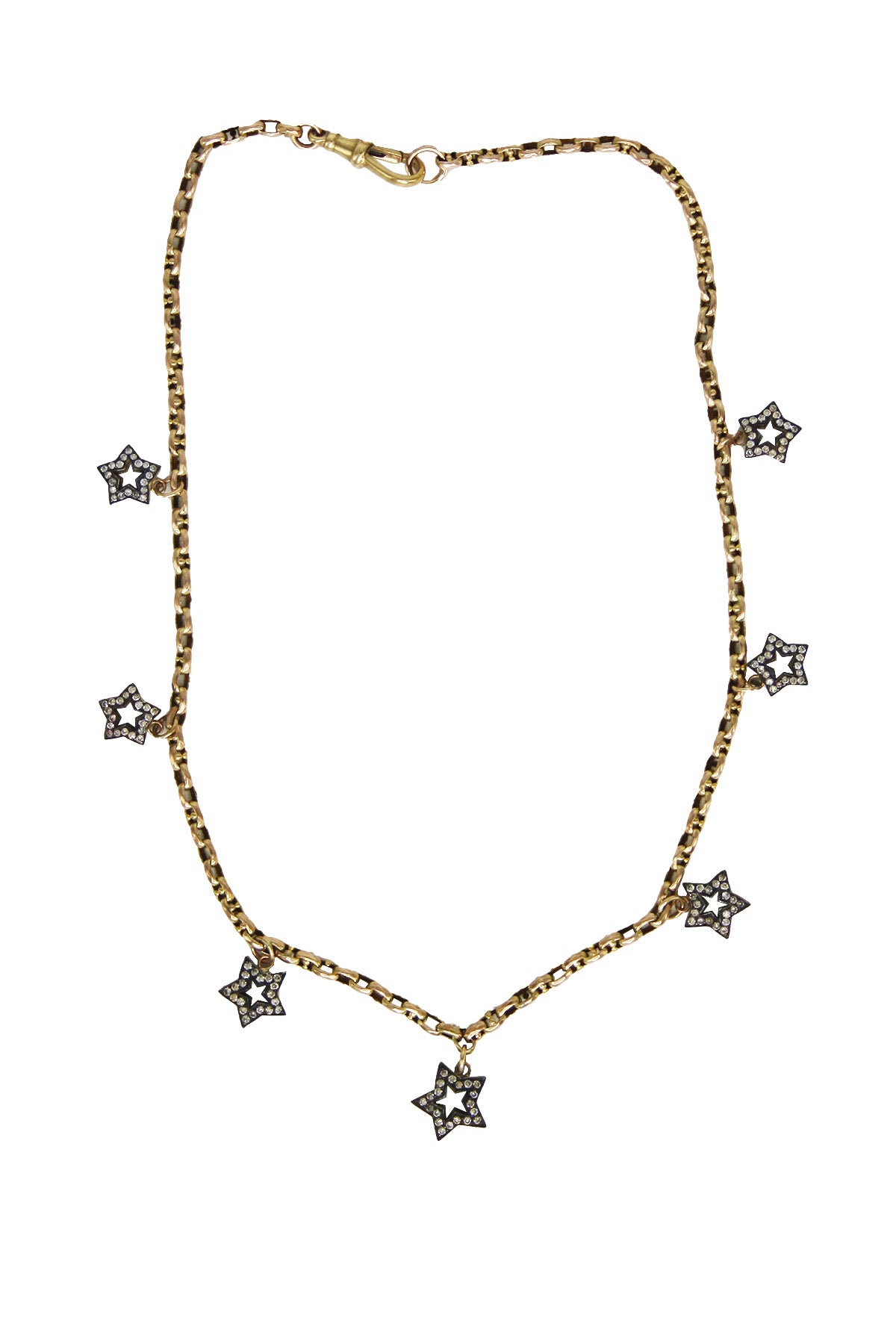 7- star diamond necklace