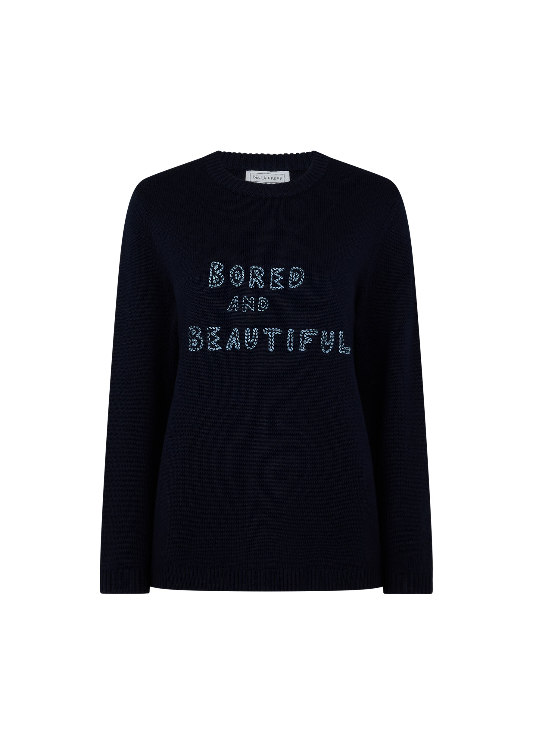 Bored & Beautiful Jumper - Navy
